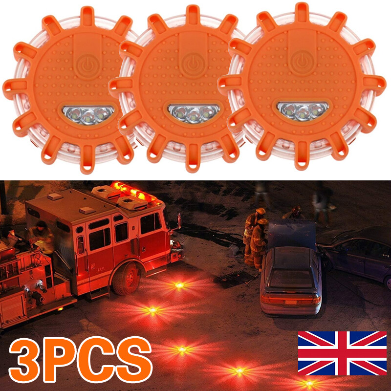 Main product image of Automotive Amber LED Magnetic Flashing Strobe Light