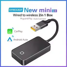 Product image of Wireless CarPlay and Android Auto 2-in-1 Adapter
