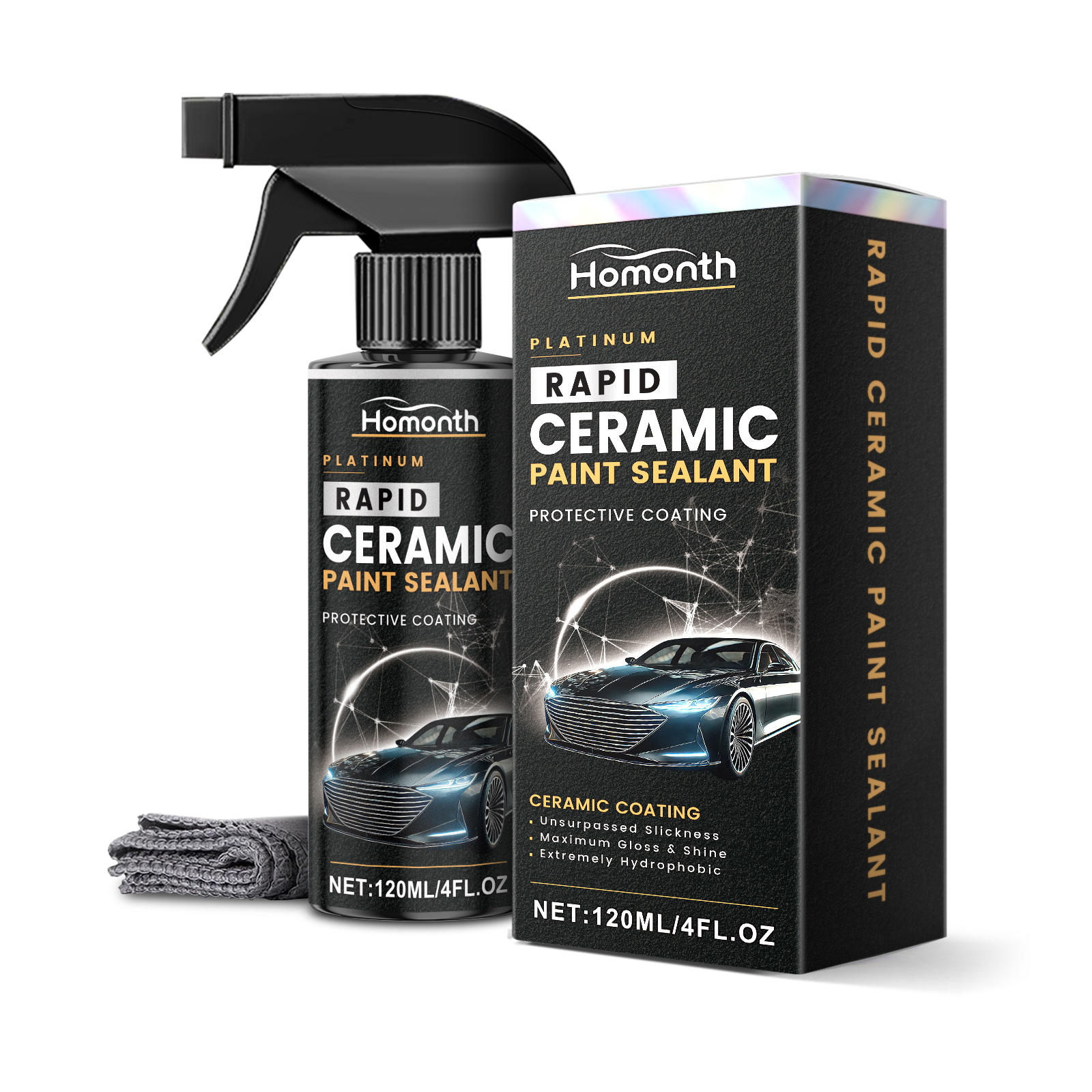 Main product image of Ceramic Coating Spray for Paint and Glass, 120ml