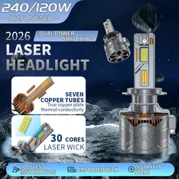 Product image of Adjustable LED Car Headlights, H7 H4 Universal, 7 Copper Tube