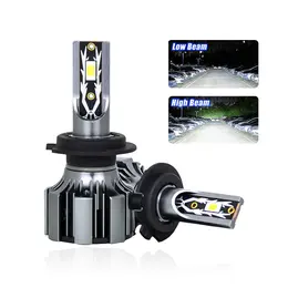 Product image of T6 LED Headlight Bulbs, H11 H7 H4, Dual Beam