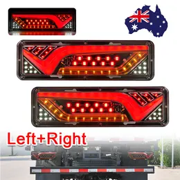 Product image of 12V LED Sequential Indicator Tail Lights, Stop Lamp for Trailer, Ute, Truck