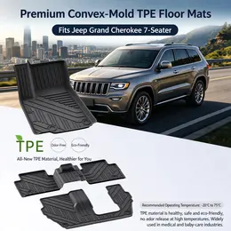 Product image of TPE Car Floor Mats for Grand Cherokee L 2021-2026