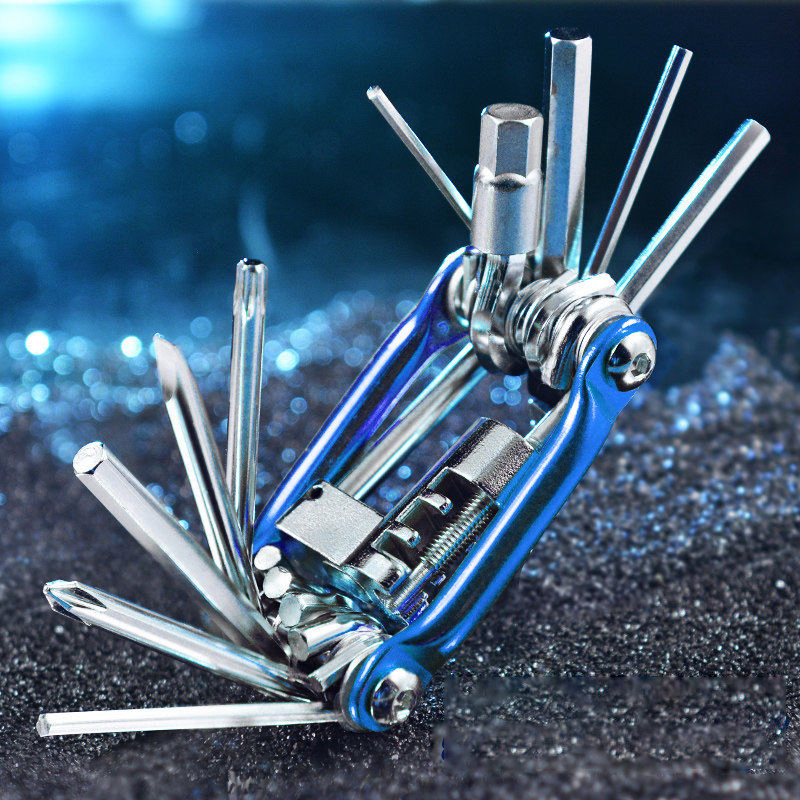 Main product image of Portable Bicycle Multi-Tool with Socket Wrench and Screwdriver Functions