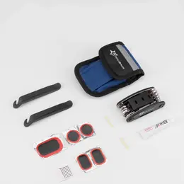 Product image of Bicycle Tire Puncture Repair Kit with Patches and Adhesive