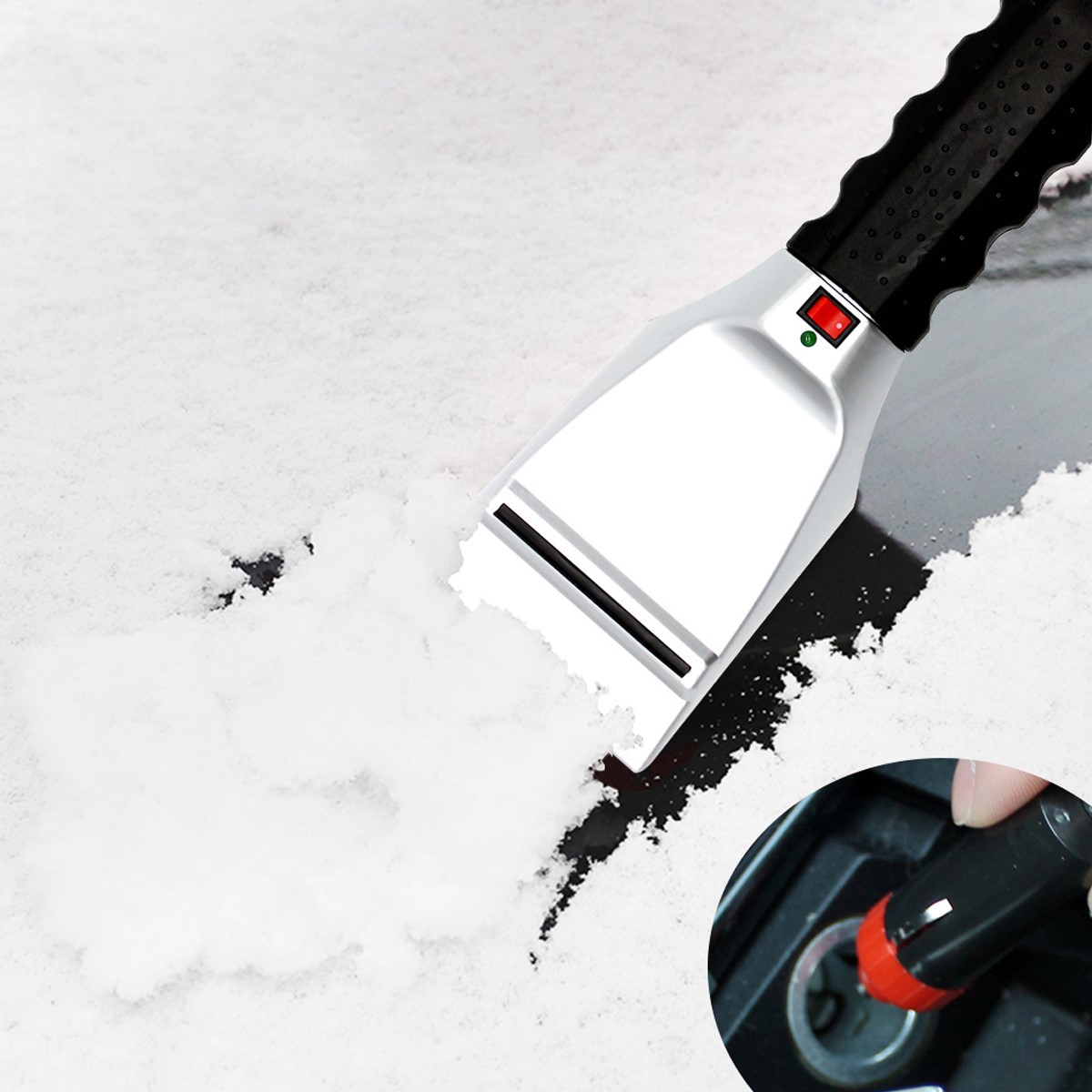 Main product image of Heated Snow Removal Shovel for Automotive Applications