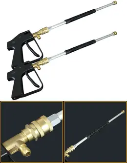 Product image of Long Copper High Pressure Water Spray Gun with Pagoda Nozzle