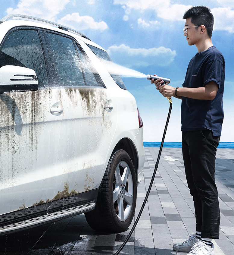 Main product image of High-Pressure Telescopic Water Nozzle for Car Washing