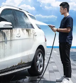 Product image of High-Pressure Telescopic Water Nozzle for Car Washing