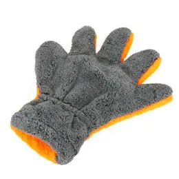 Product image of Double-sided Coral Fleece 5-Finger Car Wash Gloves