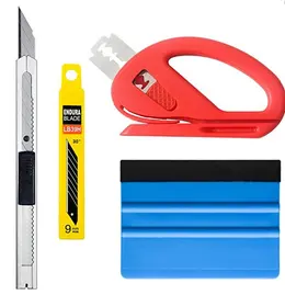 Product image of 4-Piece Automotive Film Installation Scraper Set