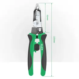 Product image of Chrome Vanadium Steel Needle Nose Pliers, Wire Stripper, Cable Cutter