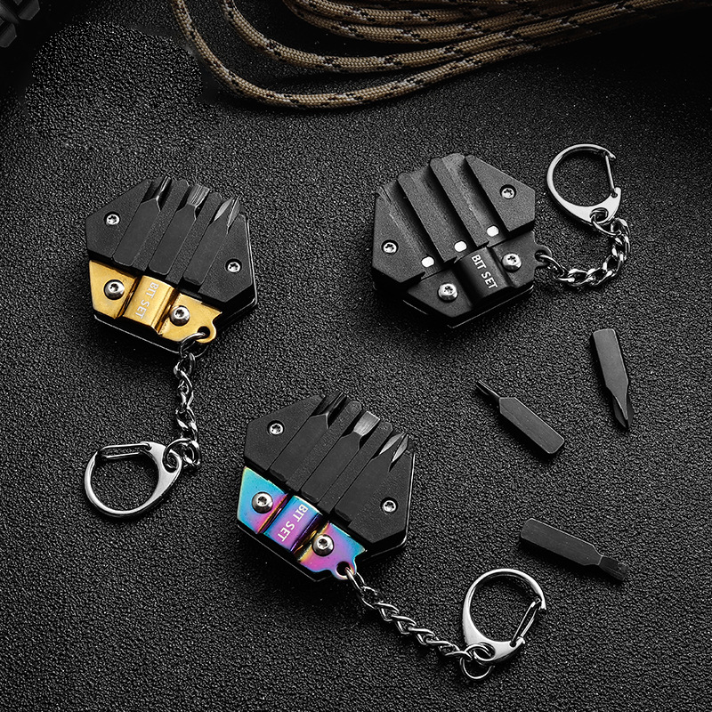 Main product image of Mini Folding Coin Knife with Keychain Attachment