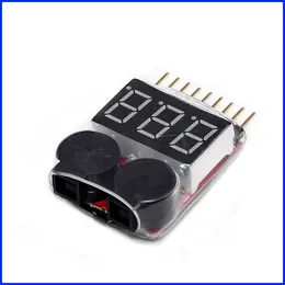 Product image of 1-8S Lithium Battery Power Indicator with Low Voltage Alarm
