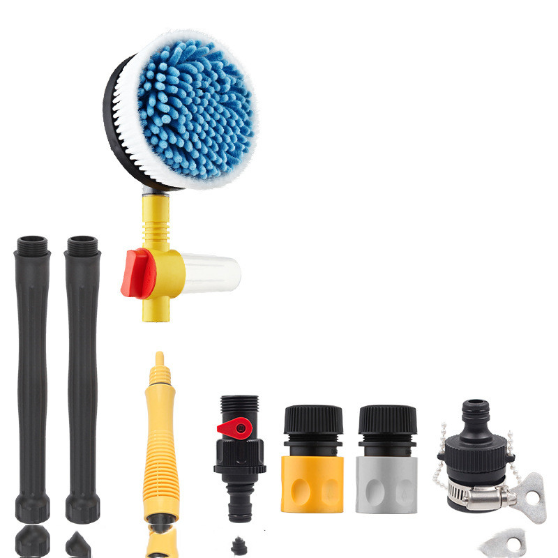 Main product image of High-Pressure Car Wash Water Gun Hose Kit with Foam Pot and Cleaning Tools