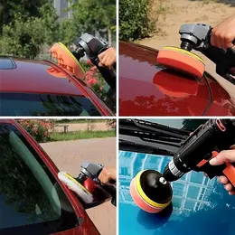 Product image of Automotive Polishing Pads: Wool, Flat Sponge, Wave Sponge