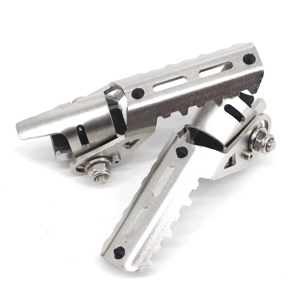 Main product image of Motorcycle Front Bumper Pedals for Crash Bar Mounting