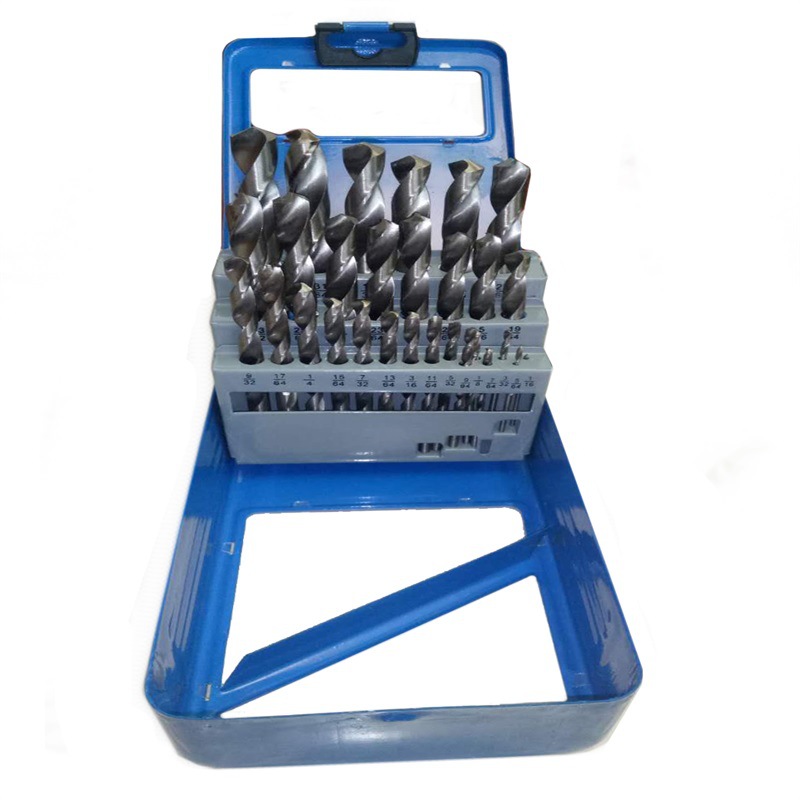 Main product image of 25-Piece Twist Drill Bit Set for Wood, Thin Iron, Aluminum