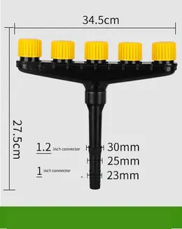 Product image of Multi-head Fine Spray Header Nozzle for Garden and Vegetable Watering