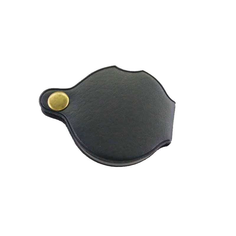 Main product image of Handheld Portable Foldable 8x 60mm Reading Magnifying Glass with Leather Case