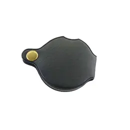 Product image of Handheld Portable Foldable 8x 60mm Reading Magnifying Glass with Leather Case