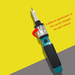 Product image of Compact Multi-Bit Screwdriver for General Fastening Tasks
