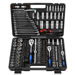 Product image of Socket Ratchet Wrench Set for Mechanical and General Repair Tasks