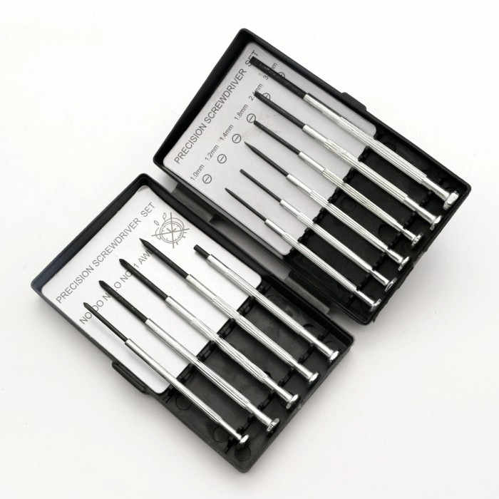 Main product image of 11 Piece Slotted and Phillips Precision Screw Set
