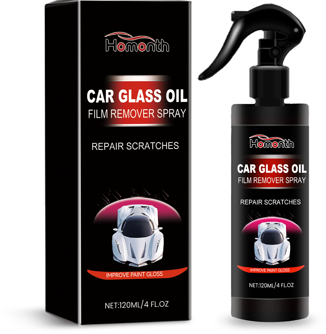 Main product image of Automotive Glass Oil Film Remover Spray for Windshields