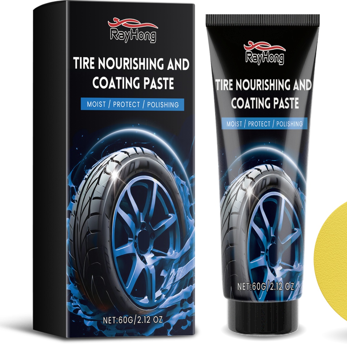 Main product image of Automotive Tire Coating Paste for Protection and Shine