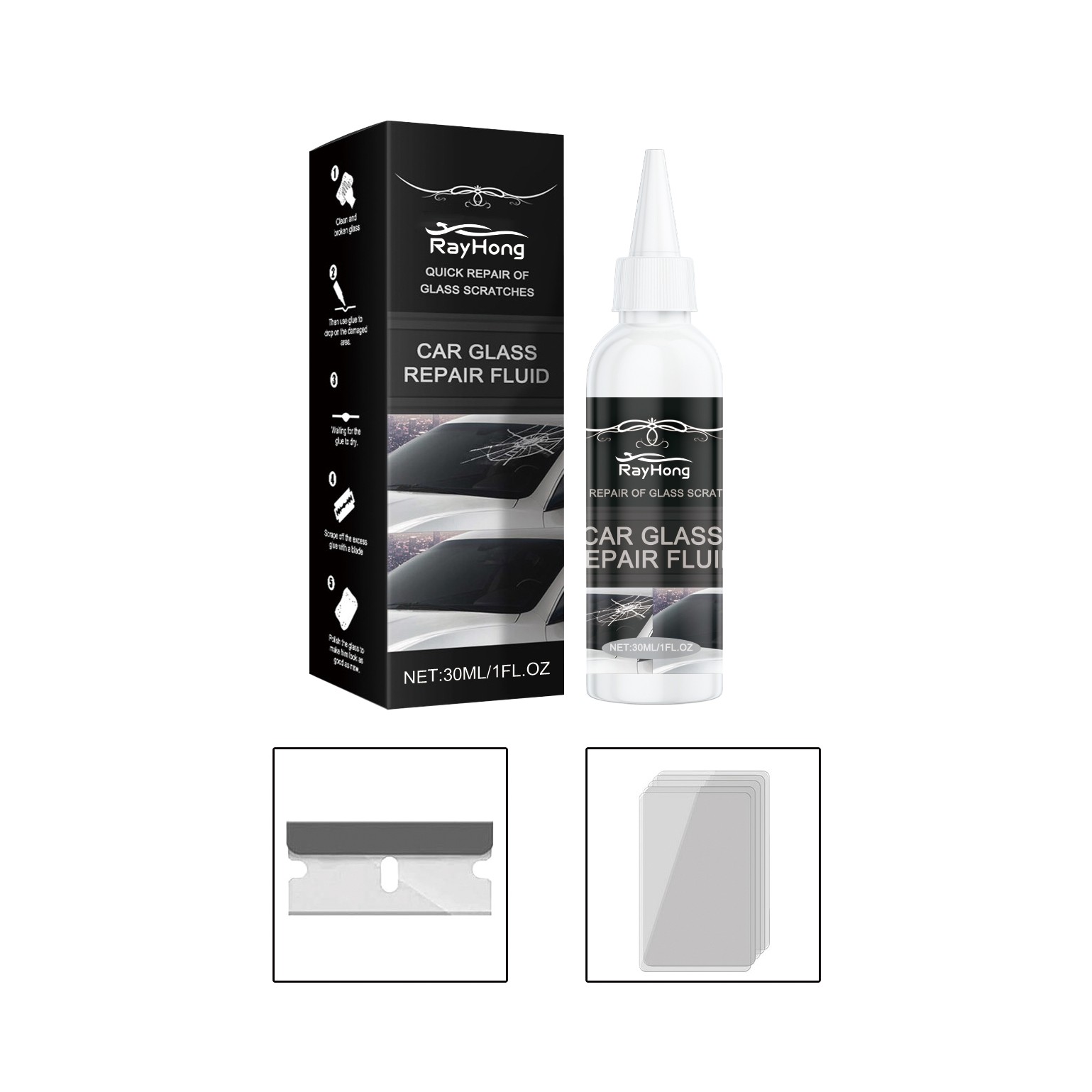 Main product image of Automotive Windshield and Glass Repair Adhesive