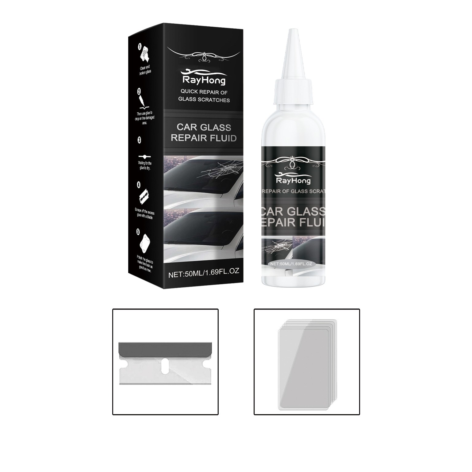 Main product image of 50ml Automotive Windshield Glass Repair Adhesive