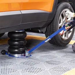 Product image of VEVOR 3 Ton 6600 Lbs Triple Bag Air Jack, 3-5s Lift, Adjustable Handles