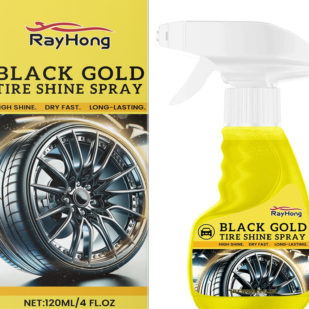 Main product image of Black Gold Automotive Tire Shine Spray for Vehicle Tires