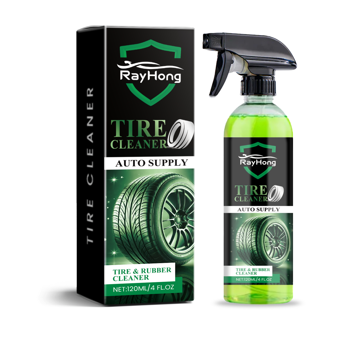 Main product image of Automotive Tire Cleaning Solution for Removing Road Grime