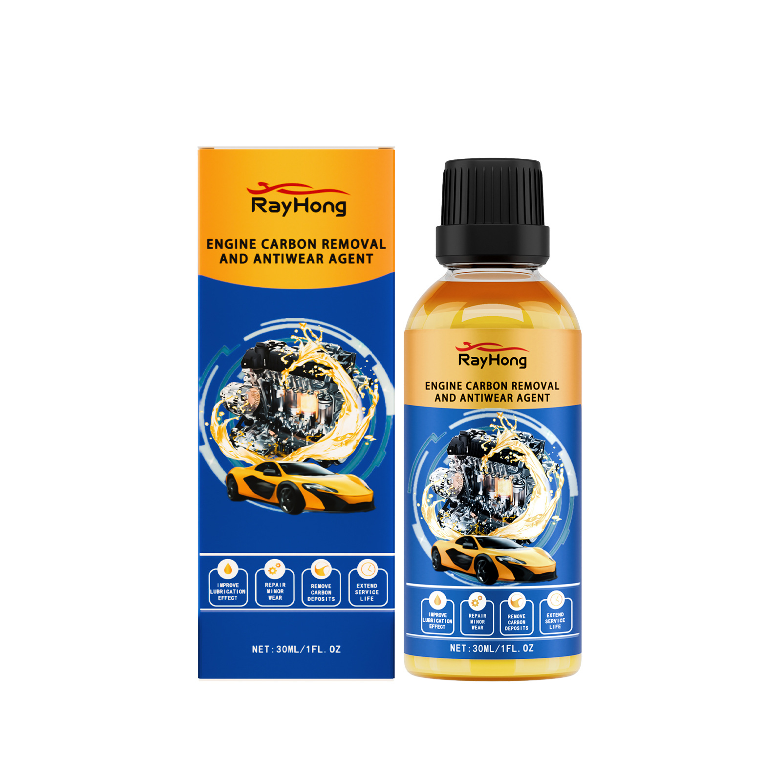 Main product image of Automotive Engine Carbon Remover and Anti-Wear Treatment