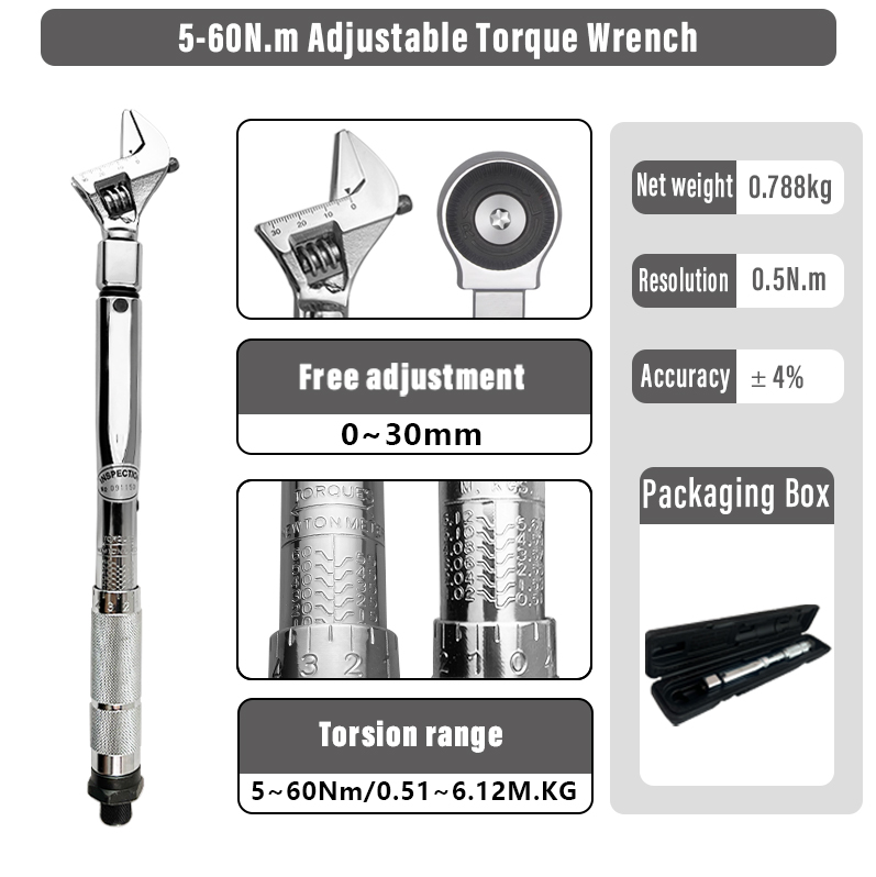 Main product image of Convertible Head Torque Wrench, Model SN-2060K