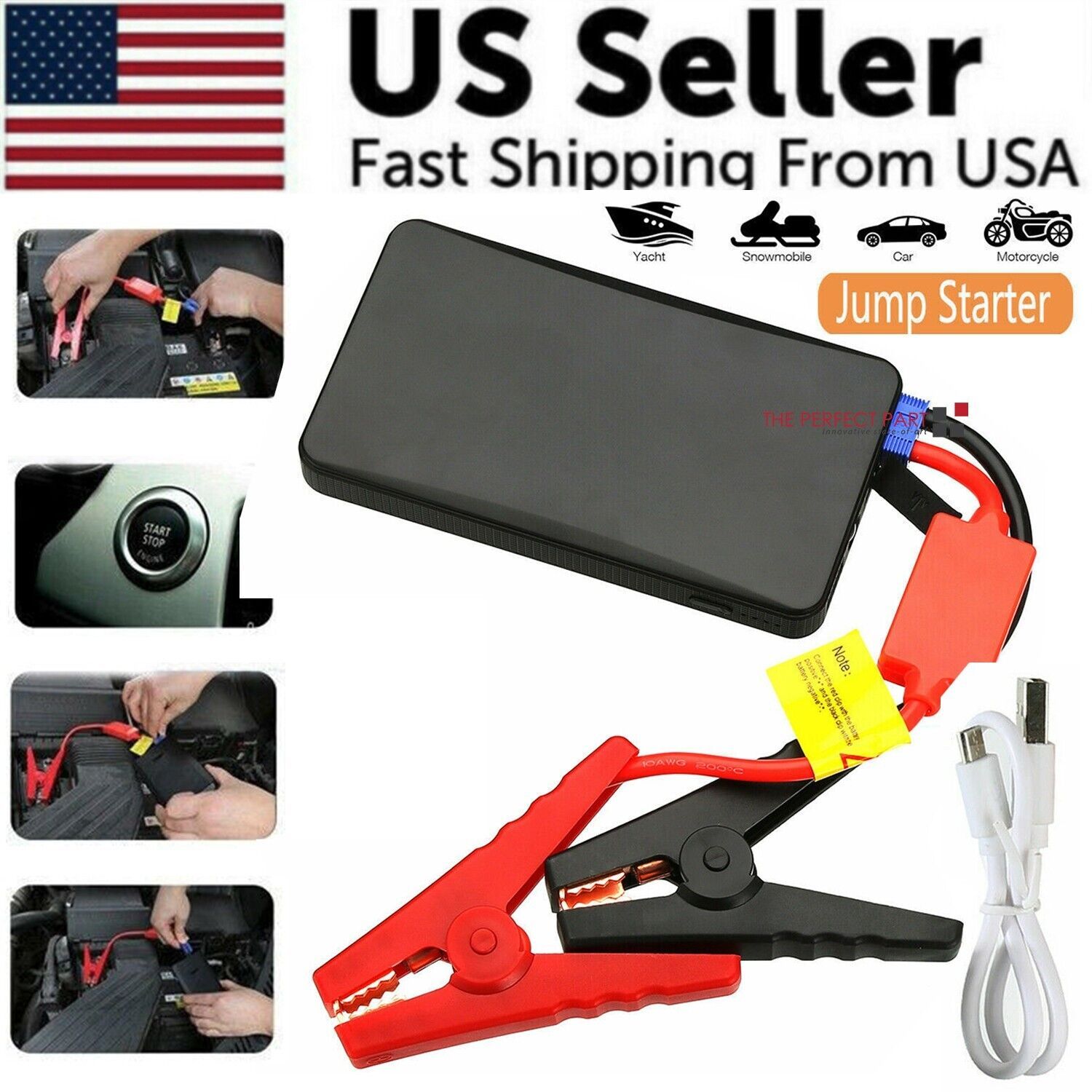 Main product image of 20000mAh Car Jump Starter and Power Bank