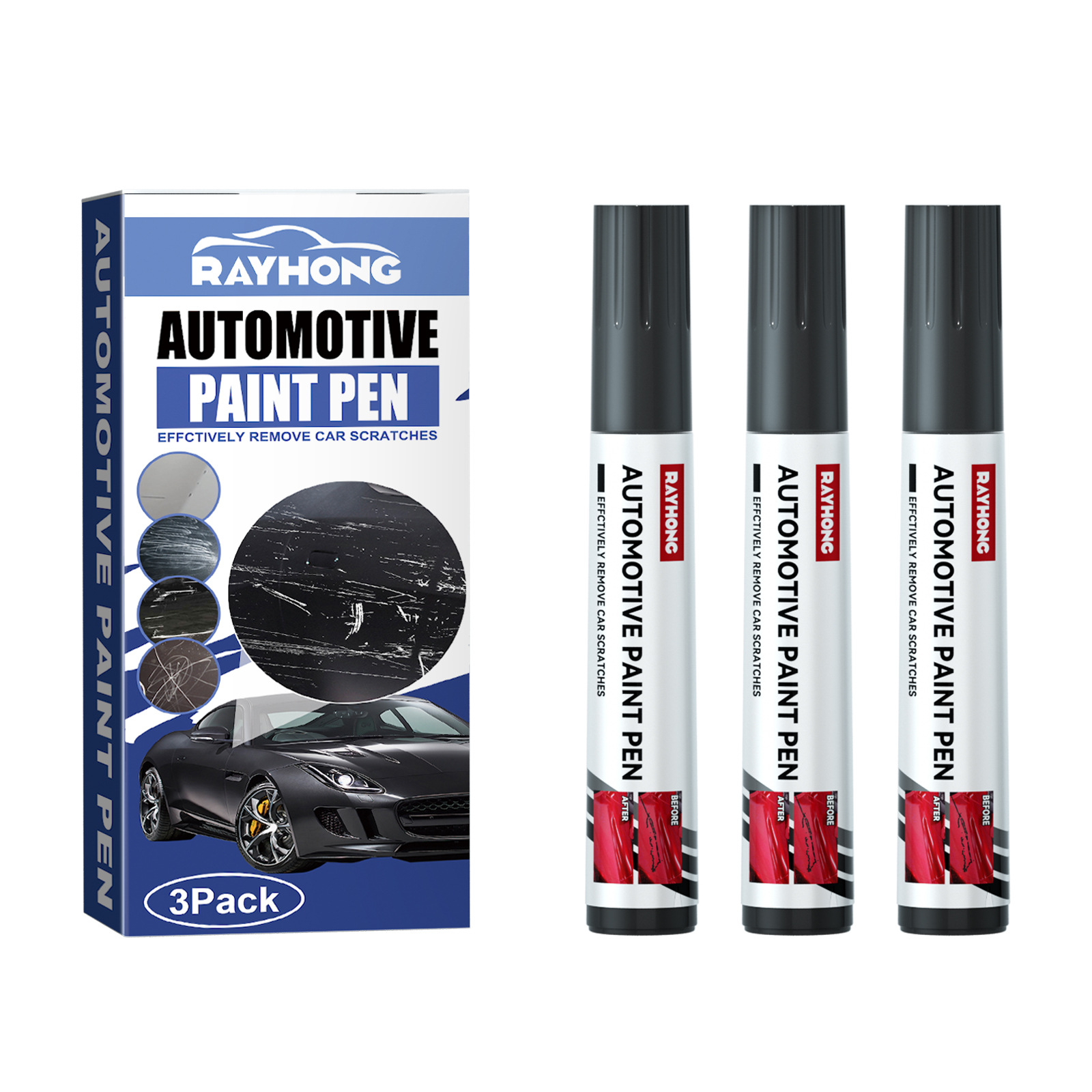Main product image of Rayhong Automotive Paint Pen for Scratch and Damage Repair