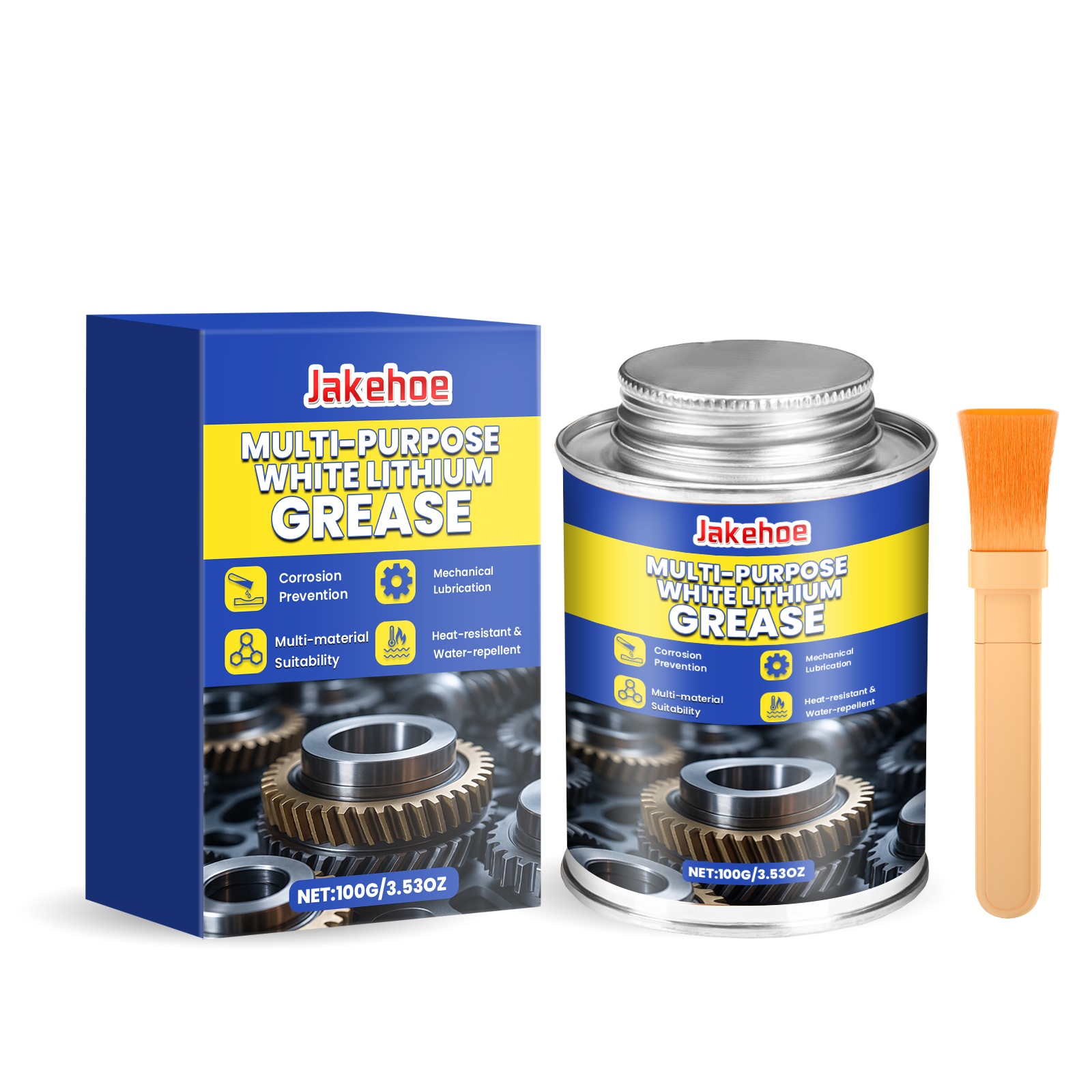 Main product image of General Purpose White Lithium Grease for Automotive and Industrial Use