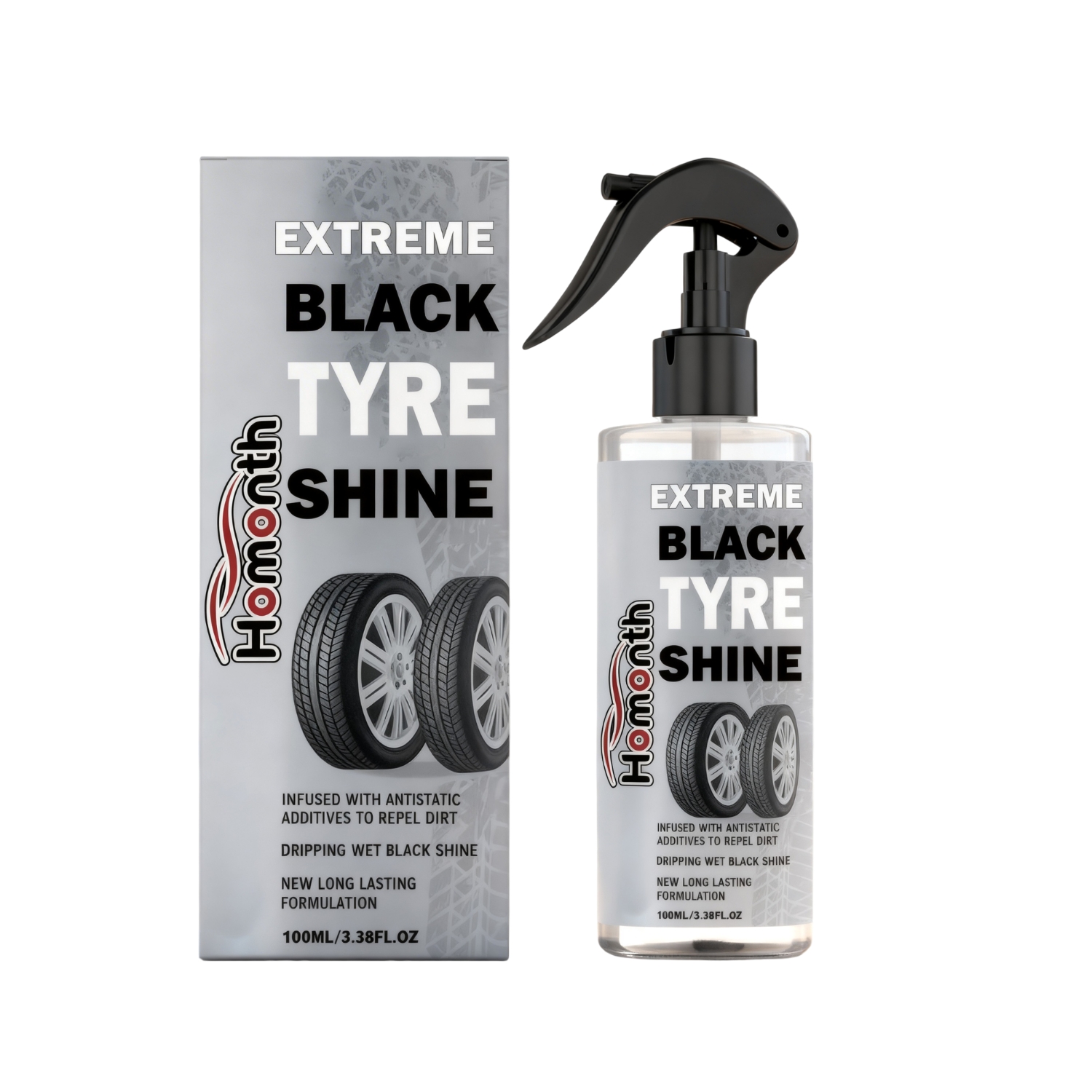 Main product image of Automotive Tyre Shine for Deep Black Finish and Surface Protection