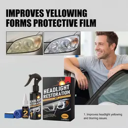 Product image of Automotive Headlight Restoration and Care Set