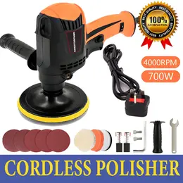 Product image of 980W Car Polisher Buffer Sander, 6-Speed, 5-Pad Bonnet