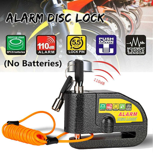 Main product image of Motorcycle Alarm Disc Brake Handlebar Throttle Grip Lock