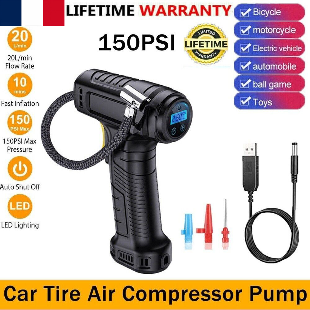 Main product image of USB Rechargeable Wireless Digital Car Tire Inflator