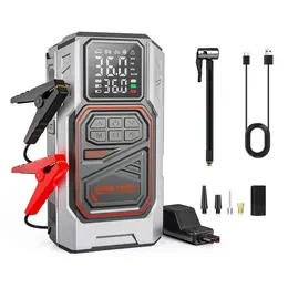 Product image of Automotive Jump Starter, 150PSI Air Compressor, Wireless Power Bank