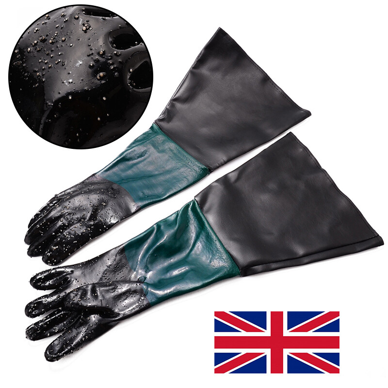 Main product image of Sandblasting Non-Slip Gloves, 60cm, for Blast Cabinets