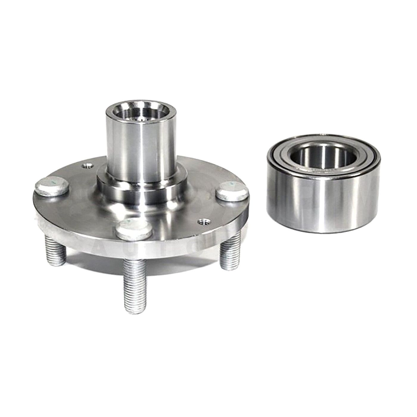 Main product image of Front Wheel Hub Bearing Kit, 2000-2004 Hyundai Accent GL Sedan, with Nut Retaining Clip