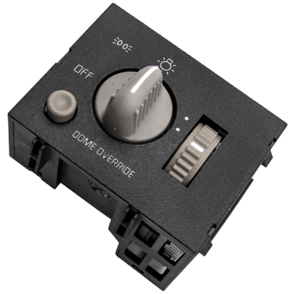 Main product image of Black Headlight Dimmer Switch for Cadillac, Chevy, GMC, replaces 15013005, 15047633