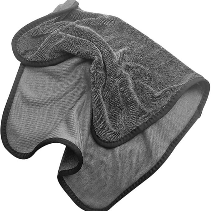 Main product image of 2pc Thickened Microfiber Car Wash Drying Towel, Lint Free, Streak Free, 500g